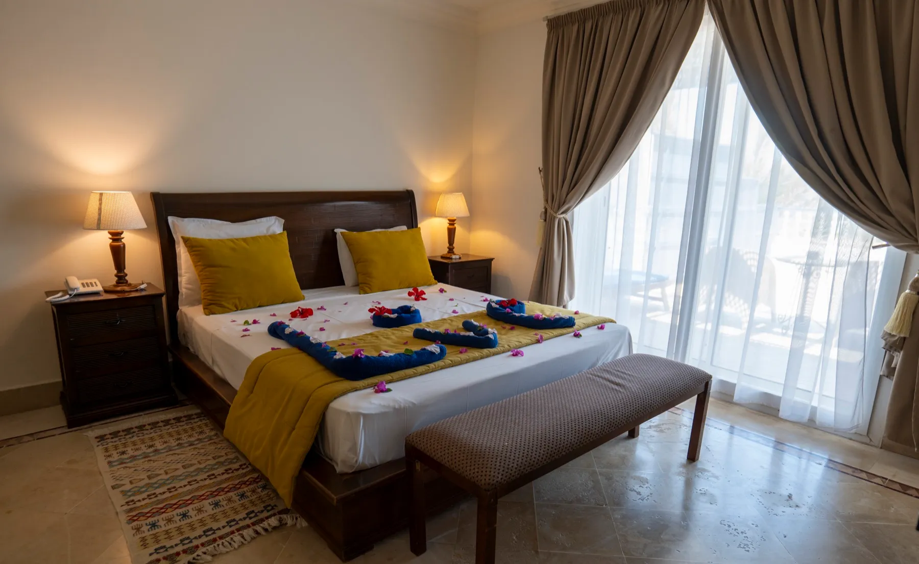 Chambre artisanale à Dar El Bhar, Djerba · photo 1